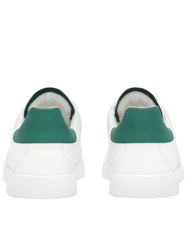 Portofino Calfskin Low Top Sneakers White - DOLCE&GABBANA - BALAAN 4