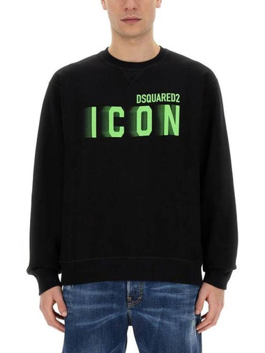 hooded sweatshirt S79GU0111 S25516971 BLACK - DSQUARED2 - BALAAN 1