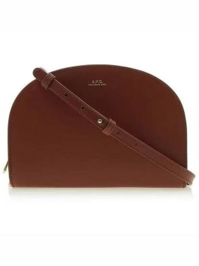 Demi Lune Half Moon Cross Bag Brown - A.P.C. - BALAAN 2