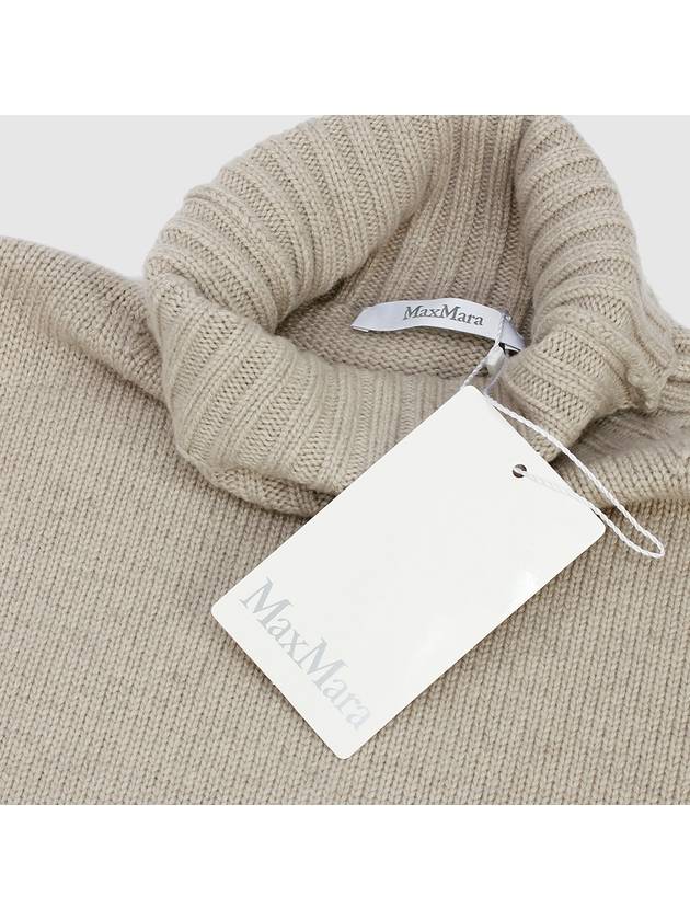 Trout turtleneck wool cashmere sweater TRAU 005 CACHA' CHIARO MXC020be - MAX MARA - BALAAN 6