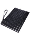 Intrecciato Medium Clutch Bag Black - BOTTEGA VENETA - BALAAN 6