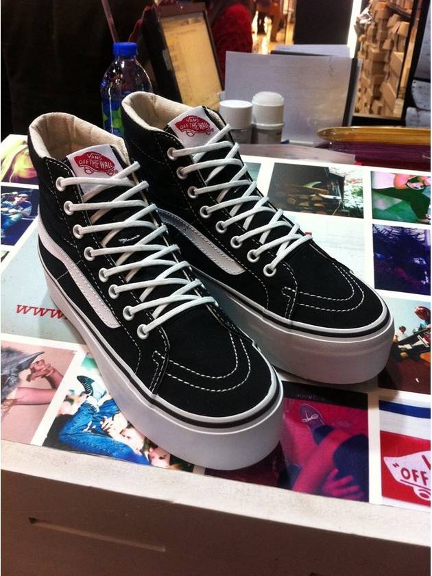 01VN0RRF1WXSkate High PlatformBlack White - VANS - BALAAN 4