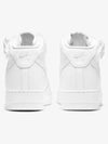 Air Force 1 07 Mid Top Sneakers Triple White - NIKE - BALAAN 7