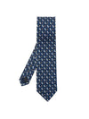 Silk Neck Tie Blue - SALVATORE FERRAGAMO - BALAAN 2