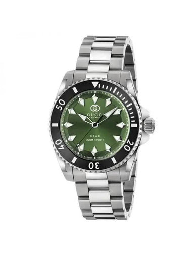 Dive 40mm Watch Green YA136363 - GUCCI - BALAAN 1