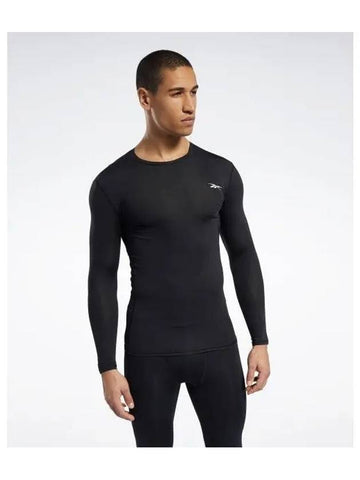 WOR COMPR Long Sleeve Black FP9105 - REEBOK - BALAAN 1