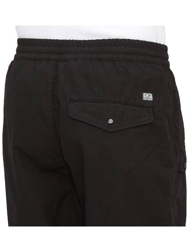 Men's Cargo Shorts Black - CP COMPANY - BALAAN 9