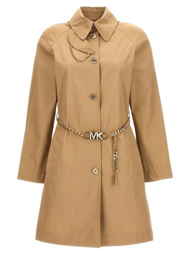 Trench Coat MS320ARDTY250 Beige - MICHAEL KORS - BALAAN 1