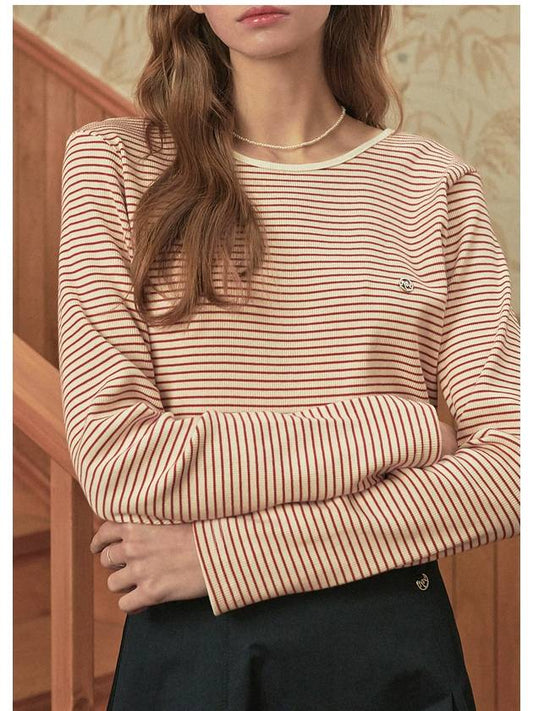 Mirs Striped Tee Red - MICANE - BALAAN 2