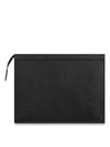 Pochette Voyage Taiga Leather Pouch Bag Black - LOUIS VUITTON - BALAAN 5