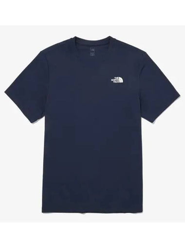 The North Face NT7UQ16C Men s EX Recovery Short Sleeve Round Tee - THE NORTH FACE - BALAAN 1