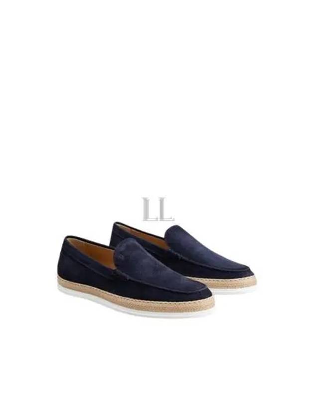 Men's Suede Slip-On Loafers Navy - TOD'S - BALAAN 2