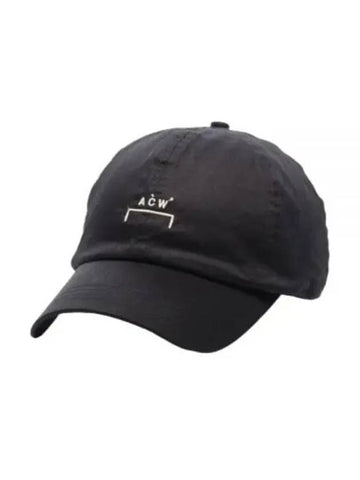 A COLD WALL embroidery logo cap black ACWUA127 - A-COLD-WALL - BALAAN 1