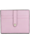 Gancini Leather Card Wallet Pink - SALVATORE FERRAGAMO - BALAAN 5