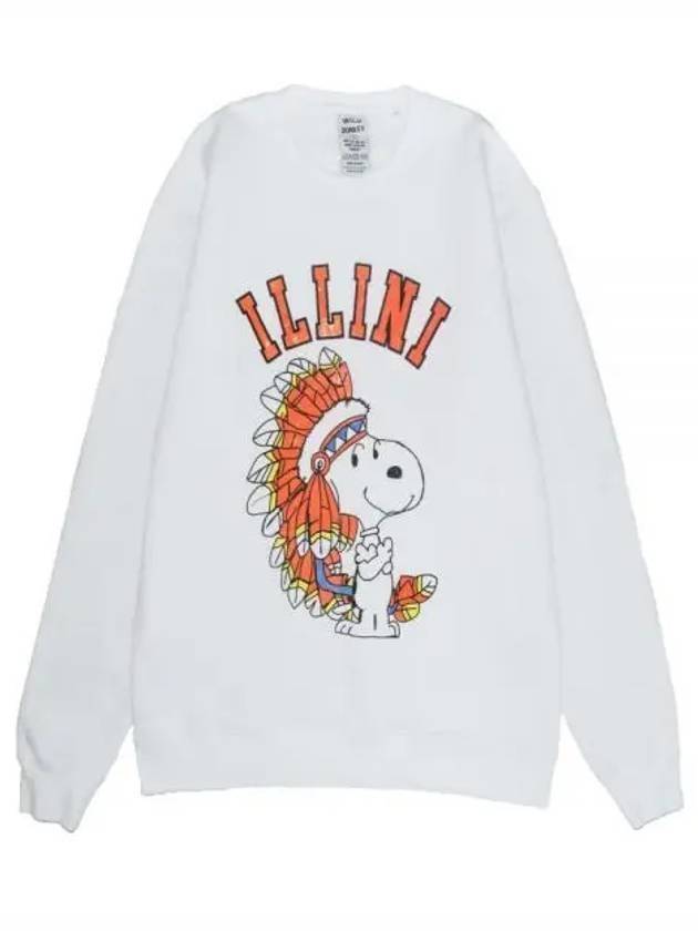 Snoopy Sweatshirt White - WILD DONKEY - BALAAN 1