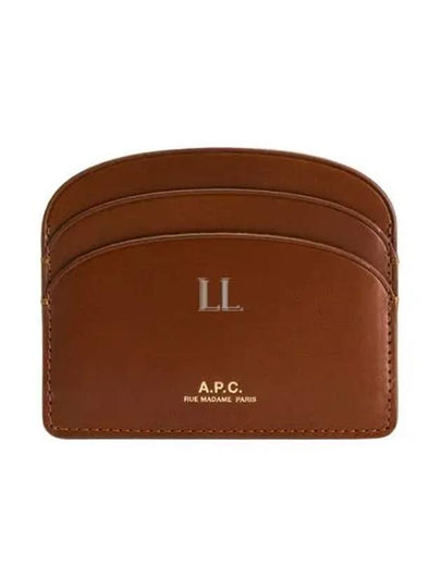 Demi Lune Card Wallet Brown - A.P.C. - BALAAN 2