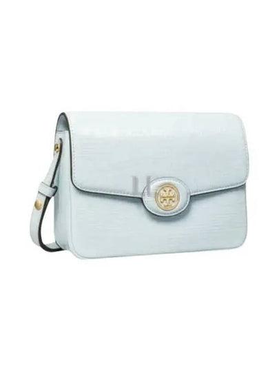 Robinson Spazzolato Convertible Shoulder Bag Blue - TORY BURCH - BALAAN 2