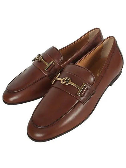 SS24 LEATHER LOAFERS XXW79A0HM60NF5S607 S607TEAK - TOD'S - BALAAN 2