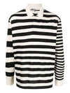 Ato Striped Long Sleeve Polo Shirt - ISABEL MARANT - BALAAN 2