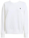 Embroidered Logo Pony Sweatshirt White - POLO RALPH LAUREN - BALAAN 3