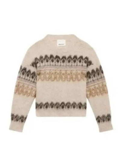 Dullyh Decorative Mohair Sweater Khaki - ISABEL MARANT - BALAAN 2