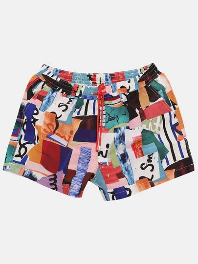 College Graphic Print Swim Shorts - PAUL SMITH - BALAAN 2