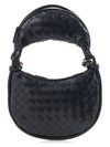 Intrecciato Gemelli Small Shoulder Bag Black - BOTTEGA VENETA - BALAAN 7