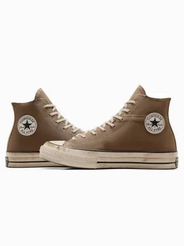 Chuck 70 Upcycled High Top Sneakers Mud Mask - CONVERSE - BALAAN 1