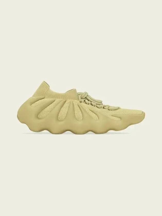 Yeezy 450 Sulfur Low Top Sneakers Yellow - ADIDAS - BALAAN 3