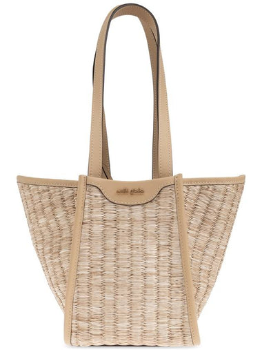 Cult Gaia Saddie Small Handbag By Cult Gaia, Women's, Beige - CULT GAIA - BALAAN 1