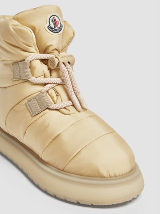 Gaia Full Padded Winter Boots Beige - MONCLER - BALAAN 4