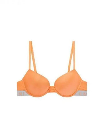 UNDERWEAR Women s Logo Banding Micro Push Up Bra Neon Orange 270453 - EMPORIO ARMANI - BALAAN 1