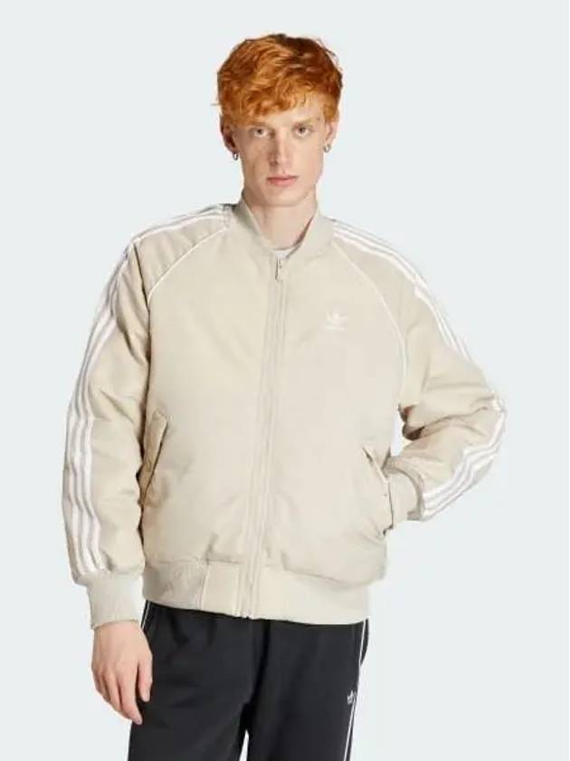 Premium Collegiate Bomber Jacket Wonder Beige - ADIDAS - BALAAN 2