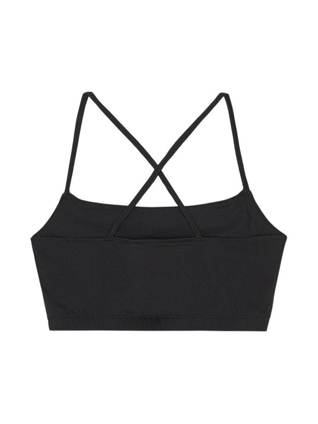 Active Strap Sleeveless Black - GANNI - BALAAN 3