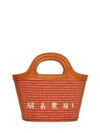 Rattan Micro Tropicalia Cross Bag Orange - MARNI - BALAAN 2