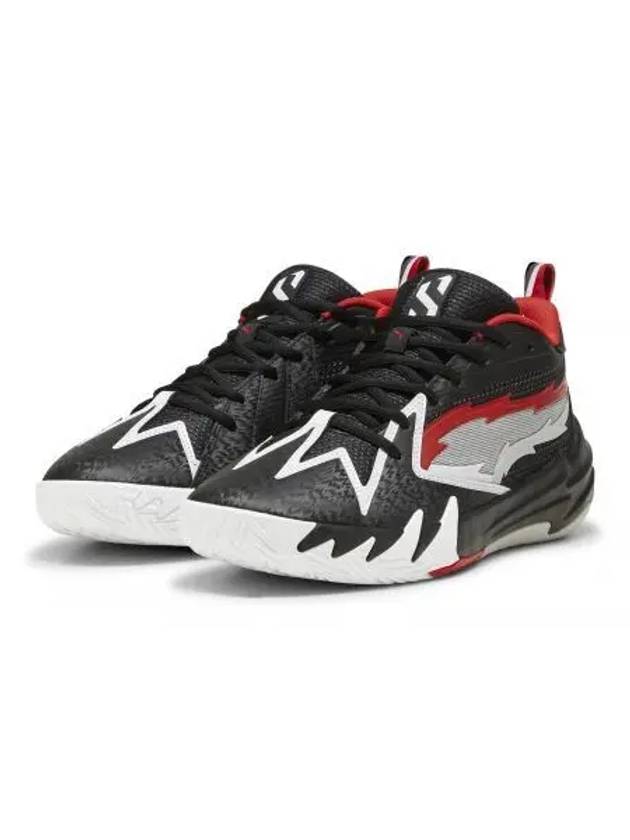 Scoot Zeros ODD City Basketball Low Top Sneakers Black - PUMA - BALAAN 2