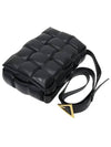 Gold Hardware Padded Cassette Cross Bag Black - BOTTEGA VENETA - BALAAN 6