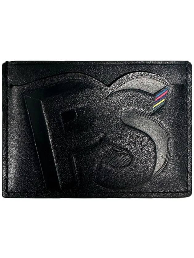 PS embossed logo card wallet black M2A 7772 MBRAND 79 - PAUL SMITH - BALAAN 2