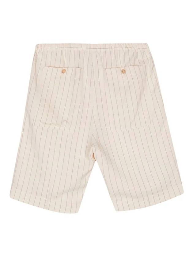 Relaxed pinstripe shorts (242-WRB1674-FB0112 P134) - TOTEME - BALAAN 2