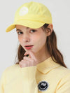 Nylon color ball cap YELLOW - MONBIRDIE GOLF - BALAAN 3