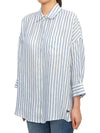 15111112650 ARDUINO 006 Women s Linen Shirt - MAX MARA - BALAAN 4