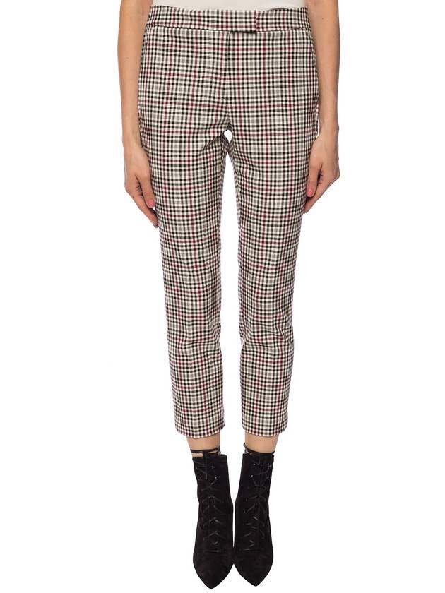 Michael Michael Kors Checked Trousers, Women's, Multicolour - MICHAEL KORS - BALAAN 3