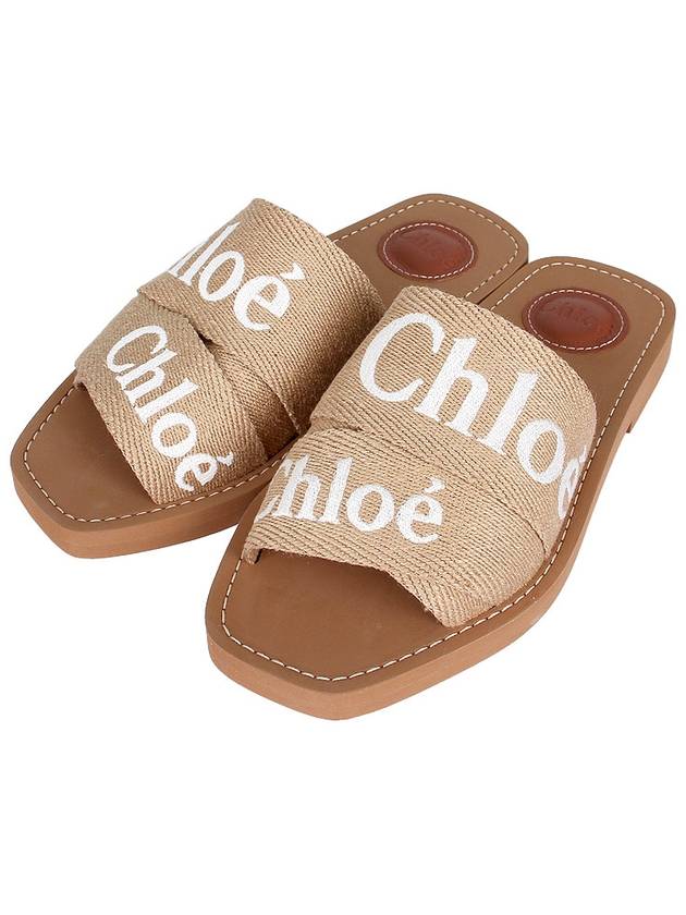 Woody Flat Mules Beige - CHLOE - BALAAN 3