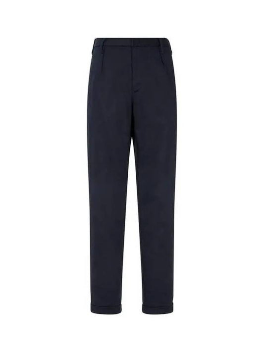 Men s tapered fit roll up chino pants navy 270922 - EMPORIO ARMANI - BALAAN 1