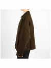 Boxy Denim Jacket Espresso - LEMAIRE - BALAAN 4