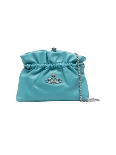 Eva Nappa Leather Bucket Bag Sky Blue - VIVIENNE WESTWOOD - BALAAN 2