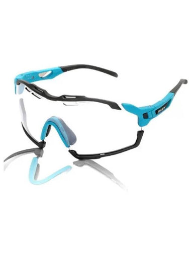 Cutline Lagoon Matte Impact Laser Black Mirror - RUDYPROJECT - BALAAN 1