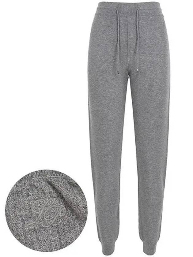 Vinci Cashmere Track Pants Grey - LORO PIANA - BALAAN 2