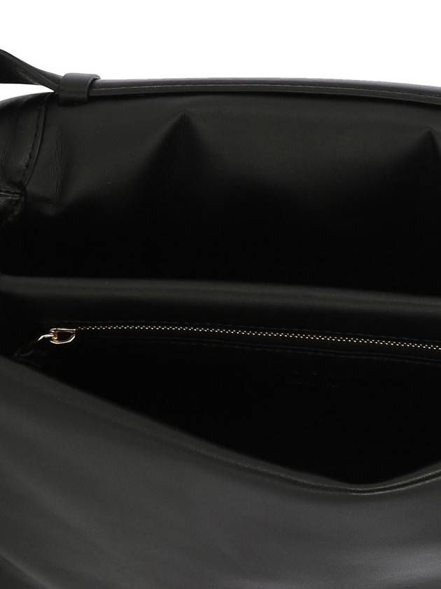 Prisma Medium Leather Shoulder Bag Black - MARNI - BALAAN 6