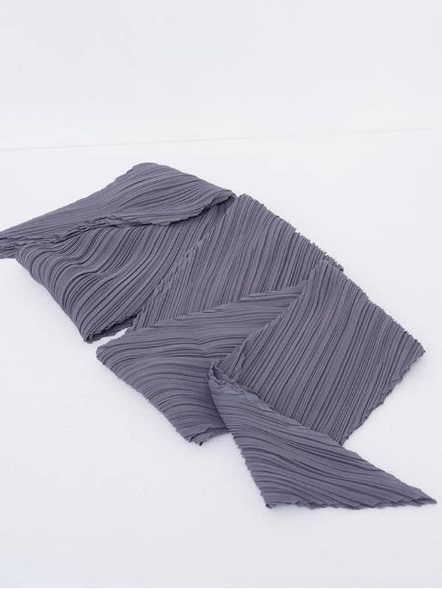 pleated basic scarf - ISSEY MIYAKE - BALAAN 2